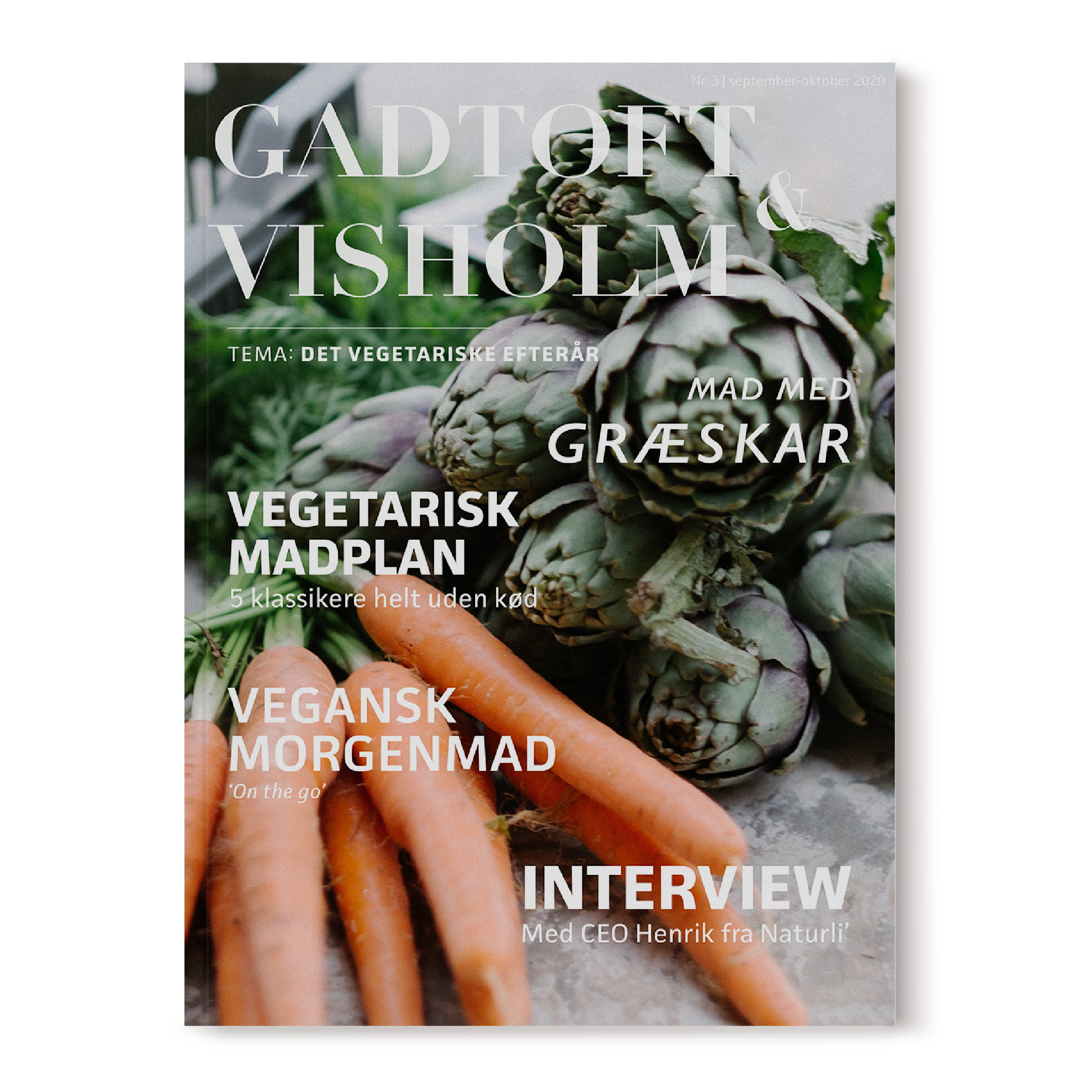 Layout af magasin – No. 3, Det vegetariske efterår