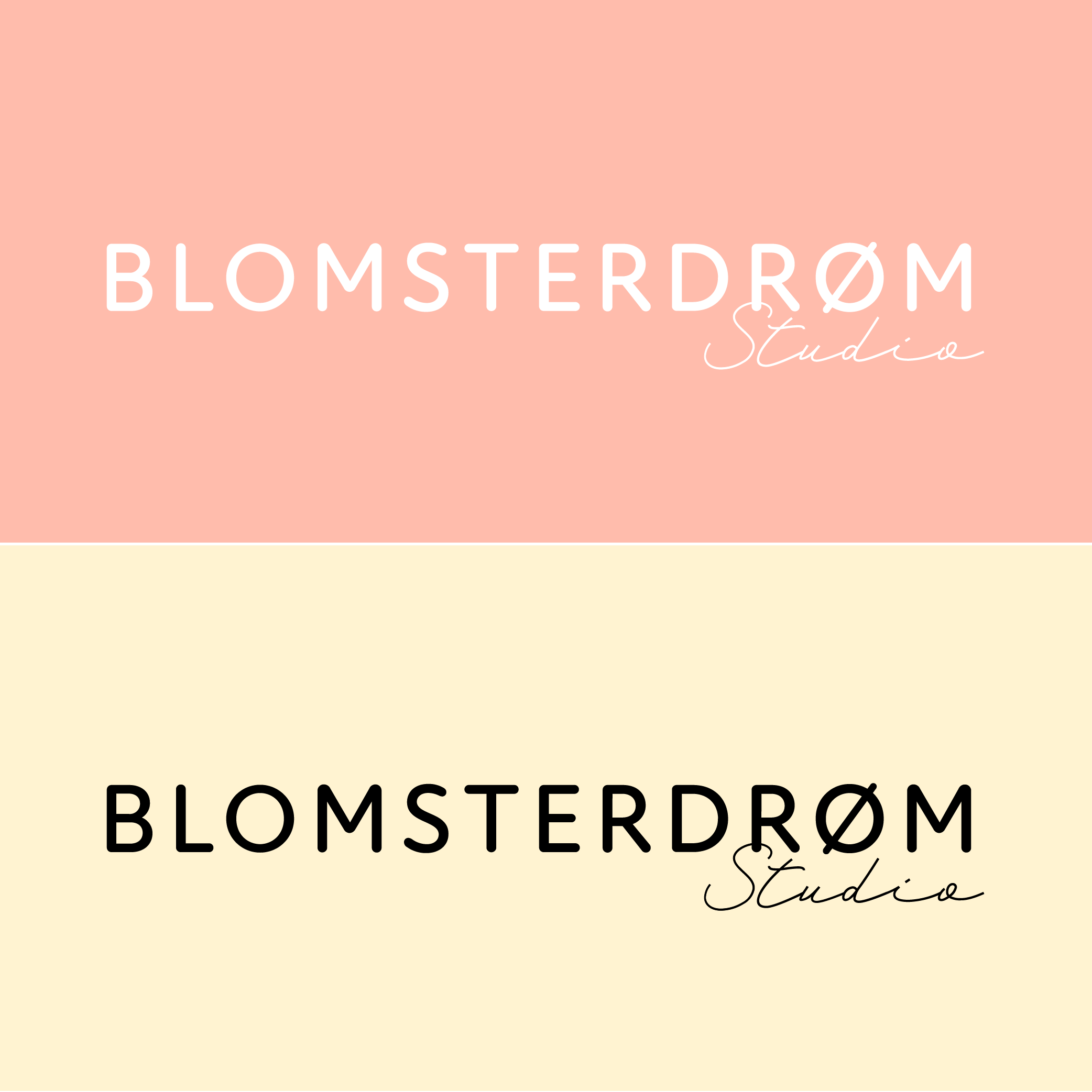 Logodesign for Blomsterdrøm Studio